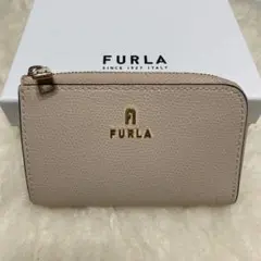 美品　フルラ　Furla　コインカード/キーケース　L字ファスナーチェーン付