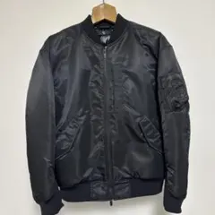 ユニクロ ハイブリッドダウン オーバーサイズ MA-1 09 Black 復刻版