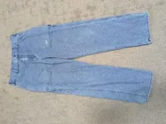 LOGOS デニムパンツ ワイドシルエット M
