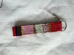 【世界に一つ】さをり織り ストラップ 2本セット｜手織り リバーシブル