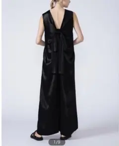 im perf Double Satin Long Skirt ブラック 36 - メルカリ