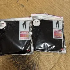 ユニクロ　極暖　エクストラルウォームリブレギンス XLサイズ ブラック　2個