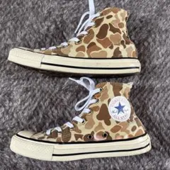 CONVERSE ALL STAR コンバース カモ柄 オールスター ハイカットのサムネイル