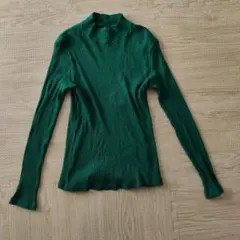 リブハイネック Tシャツ