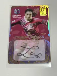 セレッソ大阪ヤンマーレディース　田中智子　オンサイトカード　SSR 直筆サイン