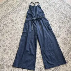 ❤️レア❤️ヌキテパ　ストライプコンビネゾン　オールインワン　ネイビー m15158696454_1.jpg?1754981571