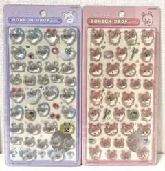 匿名発送　ボンボンドロップシール ちいかわ第二弾 モモンガ 古本屋 カニちゃん