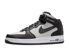 STUSSY Nike Air Force 1 Mid ブラック/グレーのサムネイル