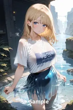 AI アート イラスト A4ポスター 【A0659】