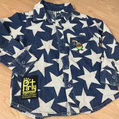 party party ダンガリー風シャツ