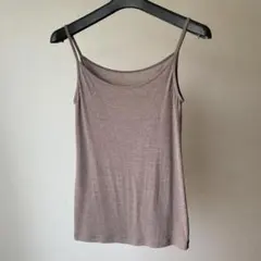 無印良品　キャミソール　さらっと