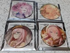 プロジェクトセカイ 巡音ルカ グリッター缶バッジ 4点セット