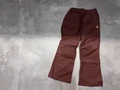 après les cours フレアパンツ　茶色　110cm