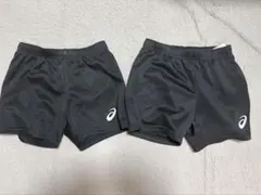 asics バレーボールパンツ 140cm 2枚セット