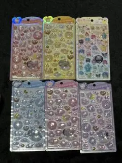 【正規品】サンリオうるちゅるポップシール6種セット