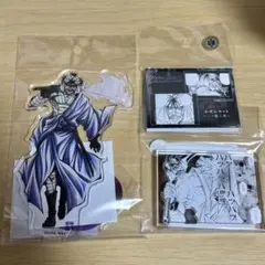 るろうに剣心展 るろ剣 志々雄真実 アクリルスタンド、コマプレート、付箋