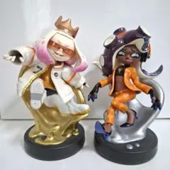 美品　スプラトゥーン amiibo サイドオーダー　ヒメ　イイダ