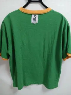 TENBOX 10匣 リンガーTシャツ グリーン Mサイズのサムネイル