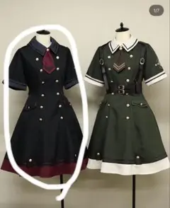 Amavel軍服ワンピース＋amavel ベルト
