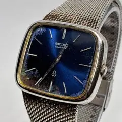 SEIKO セイコー ドルチェ 9531-5080 クォーツ ネイビー文字盤 - メルカリ