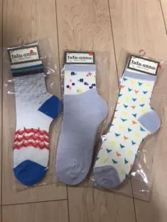 チュチュアンナ シースルー靴下３セット