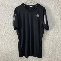 V1786 adidas アディダス スポーツTシャツ ブラックのサムネイル