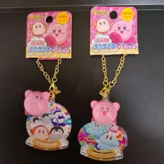 星のカービィ ご当地ぷっクリアキーホルダー 水族館 クラゲ ペンギン