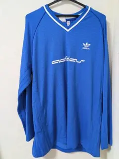  トレフォイル メッシュ 長袖シャツ ブルー 2XL adidas トレフォイル メッシュ 長袖シャツ ブルー 2XL - メルカリ