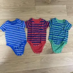 babyGAP ロンパース3-6month 60cm ボディスーツ 3枚セット