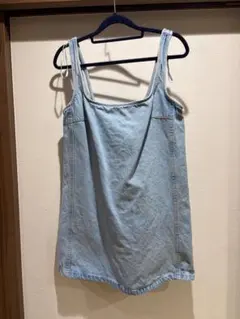 デニムキャミソールジャンバースカート 100cm~ ZARA