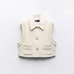 2025年最新】zara テクスチャーベストの人気アイテム - メルカリ