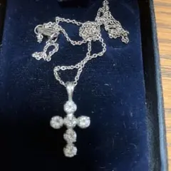 シルバー925 クロス型ペンダント