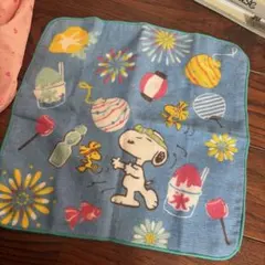 スヌーピーガーゼタオル PEANUTS