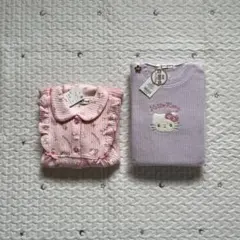 新品　ハローキティ　キルティング　パジャマ　セット　120