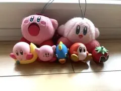 星のカービィ ぬいぐるみ マスコット フィギュア セット