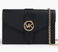 MICHAELKORSレザーショルダーバッグ