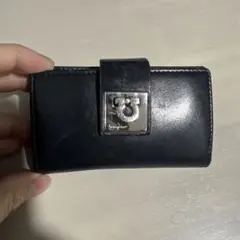 サルヴァトーレフェラガモ キーケース 6連 ブラック黒
