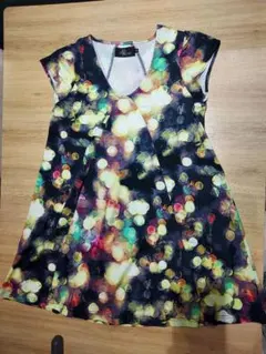 xg byX-girl ネオン柄ワンピース　未使用