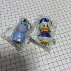 ディズニー コカコーラペットボトルおまけ フィギュア　イーヨー　ドナルド
