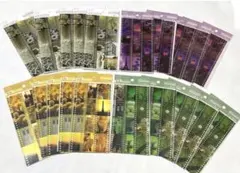 ハピラ　フィルム風クリアーシール　60個　コラージュステッカー