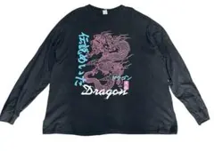 GILDAN JAPAN ドラゴン 龍 漫画 プリントロンT 2XL ストリート