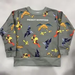 西松屋　ポケモン裏起毛トレーナー　130