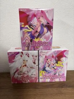 麻雀ファイトガール　 フィギュア3体セット ダンボール&プチプチ梱包発送