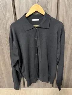 T/C BASIC KNIT SHIRT CARDIGAN