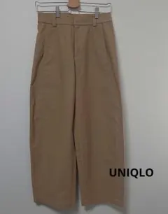 未使用 UNIQLO ジャージバレル レッグパンツ レディース M