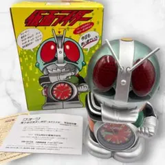 仮面ライダー 置時計 アラーム機能付き　箱付き 仮面ライダー アラームクロック 昭和ライダー 40周年記念 置時計