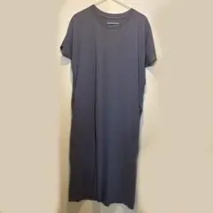 無印 Tシャツロングワンピース