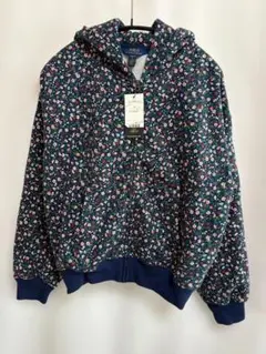 タグ付き　新品　POLO RALPH LAUREN 花柄フーディ Lサイズ