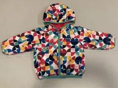 パタゴニア patagonia ベビー リバーシブルダウン 12-18m 赤