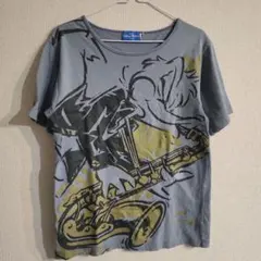 ○　東京ディズニーリゾート ドナルド　トランペット　半袖Tシャツ Sサイズ